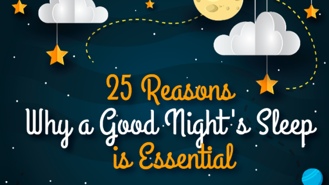 25 Reasons Why a Good Night's Sleep is Essential