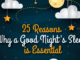 25 Reasons Why a Good Night's Sleep is Essential