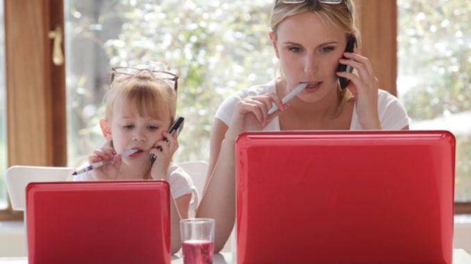Being A Work-At-Home-Mom Isn’t Easy