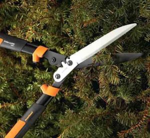 Fiskars hedge trimming shears