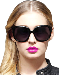 Stylish oversized sunglasses