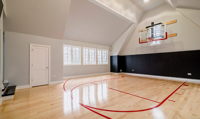 Turning Your Backyard Into An Indoor Basketball Court