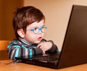 child web surfing