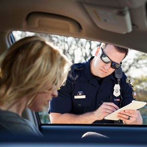 pulled over by police