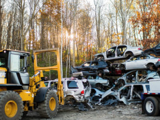 scrap metal scrap cars