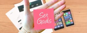 set big goals